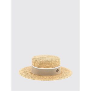 Maison Michel Hat Woman Beige